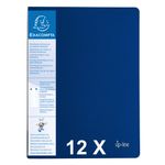 Exacompta Up-Line - 12 Porte vues - 60 vues - A4 - bleu