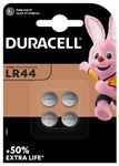 DURACELL LR44 - 4 piles boutons spéciales - 1,5V
