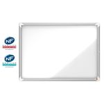 Nobo - Vitrine extérieure - 8 feuilles A4 - Surface magnétique - porte battante - 92,3 x 66,7 x 4,3 cm