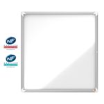 Nobo - Vitrine extérieure - 12 feuilles A4 - Surface magnétique - porte battante - 92,3 x 96,9 x 4,3 cm