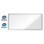 Nobo - Vitrine d'affichage - 27 feuilles A4 - surface magnetique - porte coulissante - 199,7 x 96,7 x 6,3 cm