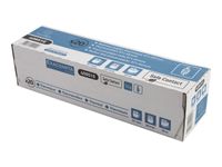 Exacompta - 20 Bobines thermiques - rouleaux TPE Safecontact - 1 pli - 57 x 40 x 12 mm - 18 m