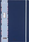 Oberthur Carmen - Carnet de notes souple A4 - ligné - bleu