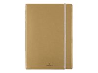 Oberthur Carmen - Carnet de notes souple A5 - ligné - 200 pages - or