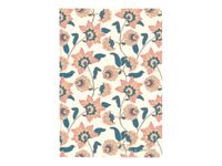 Oberthur Louise Misha - Carnet de notes ligné A5 - fleurs