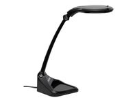 MAULiris - Lampe loupe à Led - 10 cm diamètre - agrandissement : 1.75x - 7 W - noir