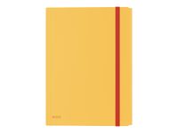 Leitz Cosy Mobile - Chemise à 3 rabats polypropylène - A4 - jaune