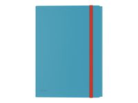 Leitz Cosy Mobile - Chemise à 3 rabats polypropylène - A4 - bleu