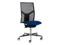Fauteuil de bureau ATIKA - accoudoirs en option - noir (dossier résille)