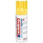 Edding - Peinture acrylique en Aérosol e-5200 Jaune trafic Mat - Spray 200 ml