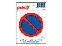 Pickup - Pictogramme rond - Défense de stationner - 100 mm
