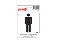 Pickup - Pictogramme - Hommes - 100 x 100 mm