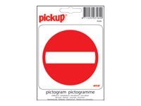 Pickup - Pictogramme - Entrée interdite - 100 x 100 mm