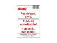 Pickup - Pictogramme - Publicité interdite