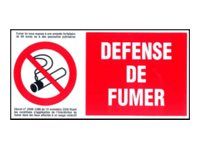 Pickup - Panneau de signalisation - 300 x 150 mm - Interdit de fumer