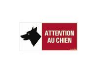 Pickup - Pictogramme - Attention au chien - 300 x 150 mm