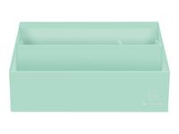 Exacompta Aquarel - Trieur vertical / porte-lettres - 3 compartiments - vert pastel
