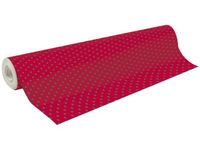 Clairefontaine Alliance - Papier cadeau - 70 cm x 50 m - 60 g/m² - rouge et pois verts