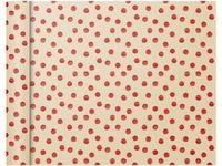 Clairefontaine Excellia Tiny Rolls - Papier cadeau pois fond ivoire - 35 cm x 5 m - 80 g/m²