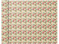 Clairefontaine Excellia Tiny Rolls - Papier cadeau fleurs rouges - 35 cm x 5 m - 80 g/m²