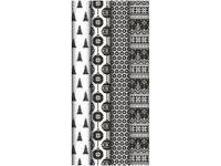 Clairefontaine Excellia Chamonix - Papier cadeau noir/blanc - 70 cm x 10 m - 80 g/m²