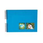 Exacompta Milano - Album photos 32 x 22 cm - 50 pages - bleu