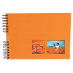 Exacompta Milano - Album photos 32 x 22 cm - 50 pages - orange