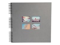 Exacompta Milano - Album photos 32 x 32 cm - 60 pages - gris