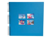 Exacompta Milano - Album photos 32 x 32 cm - 60 pages - bleu