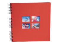 Exacompta Milano - Album photos 32 x 32 cm - 60 pages - rouge
