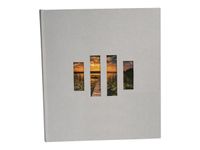 Exacompta Milano - Album photos 29 x 32 cm - 60 pages - gris