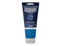 Lefranc Bourgeois - Peinture acrylique - bleu de Céruléum (imit.) - 80 ml