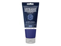 Lefranc Bourgeois - Peinture acrylique - bleu de cobalt - 80 ml