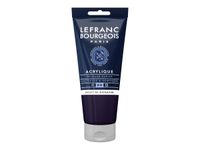 Lefranc Bourgeois - Peinture acrylique - violet dioxazine - 80 ml