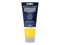 Lefranc Bourgeois - Peinture acrylique - jaune primaire - 80 ml