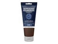 Lefranc Bourgeois - Peinture acrylique - terre d'ombre brûlée - 80 ml