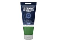 Lefranc Bourgeois - Peinture acrylique - vert oxyde de chrome - 80 ml