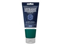 Lefranc Bourgeois - Peinture acrylique - vert phtalo - 80 ml