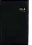 Agenda Lima Brefix - 1 jour par page - 11 x 18 cm - noir - Brepols