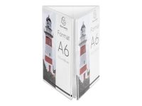 Exacompta Office - Triptyque pour A6 - cristal