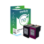 SWITCH - Paquete de 2 - negro, color (cian, magenta, amarillo) - compatible - refabricado - cartucho de tinta (alternativa para: HP 305XL) - para HP Deskjet 23XX, 27XX, 28XX, 41XX, 42XX; DeskJet Plus 41XX; ENVY 60XX, 64XX; ENVY Pro 64XX