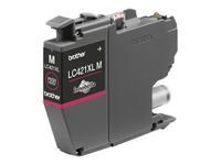 Brother LC421XLM - Alto rendimiento - magenta - original - cartucho de tinta - para Brother DCP-J1140DW, DCP-J1800DW, MFC-J1010DW, MFC-J1012DW
