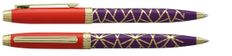 Bille ENZO VARINI "Taormina XL Nakâra" coloris Violet & Orange