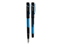 Vuarnet Aspen Sport - Parure de stylo à bille et stylo plume - bleu et noir