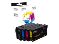 Cartouche compatible Canon PGI-2500XL - pack de 4 - noir, jaune, cyan, magenta - Switch 