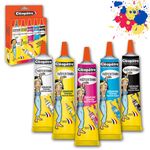 Cléopâtre NEFERTARI - Boîte de 5 tubes de Peinture Gouache avec embout fin - 5 x 30 ml