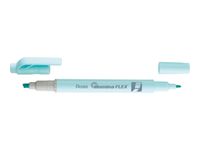 Pentel Illumina FLEX - Surligneur double pointe - bleu ciel pastel
