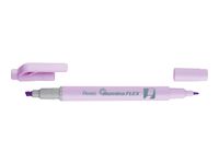 Pentel Illumina FLEX - Surligneur double pointe - violet pastel