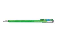 Pentel Hybrid Dual Metallic - Roller 2 effets de couleur - vert clair/bleu rouge