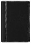 Agenda de poche spiralé Delta Palermo - 1 semaine sur 2 pages - 8 x 12 cm - noir - Brepols